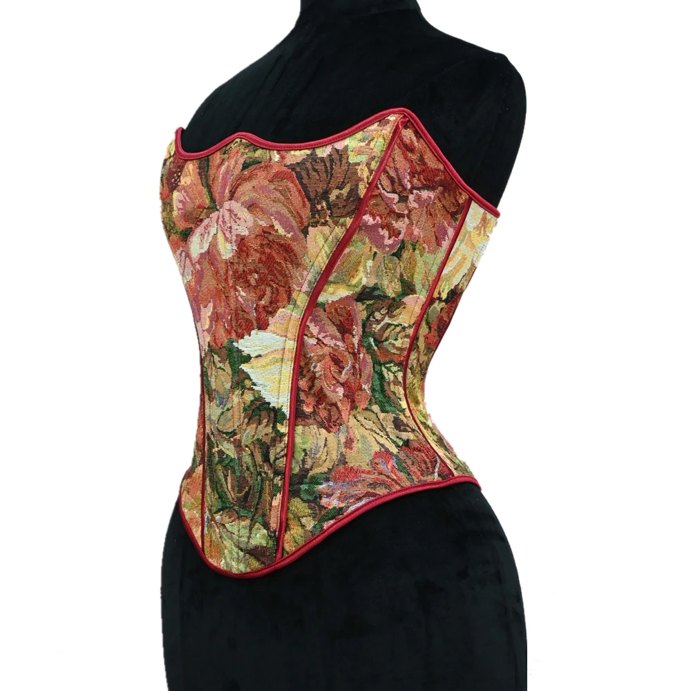 Women Sexy Fishbone Corset Top Peony Printed Sleeveless Back Lace Up Slim Fit Corset Tops Female Summer Chic Casual Daily Tops
Women Sexy Fishbone Corset Top Peony Printed Sleeveless Back Lace Up Slim Fit Corset Tops Female Summer Chic Casual Daily Tops
