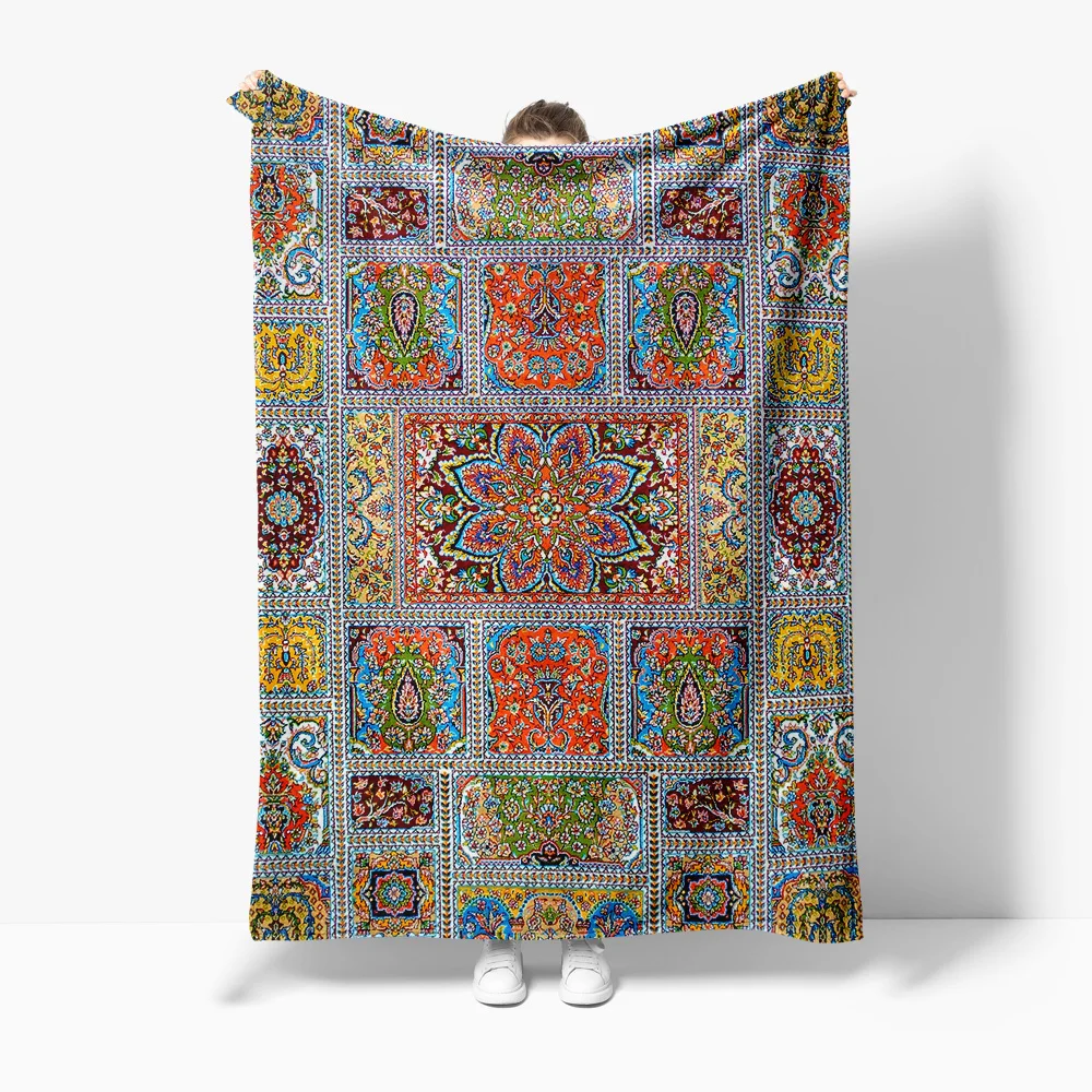 Patterned Paisley Decorative Throw Blanket Sofa Bed Cover for Living Room Bedroom Cushion Gift
Patterned Paisley Decorative Throw Blanket Sofa Bed Cover for Living Room Bedroom Cushion Gift