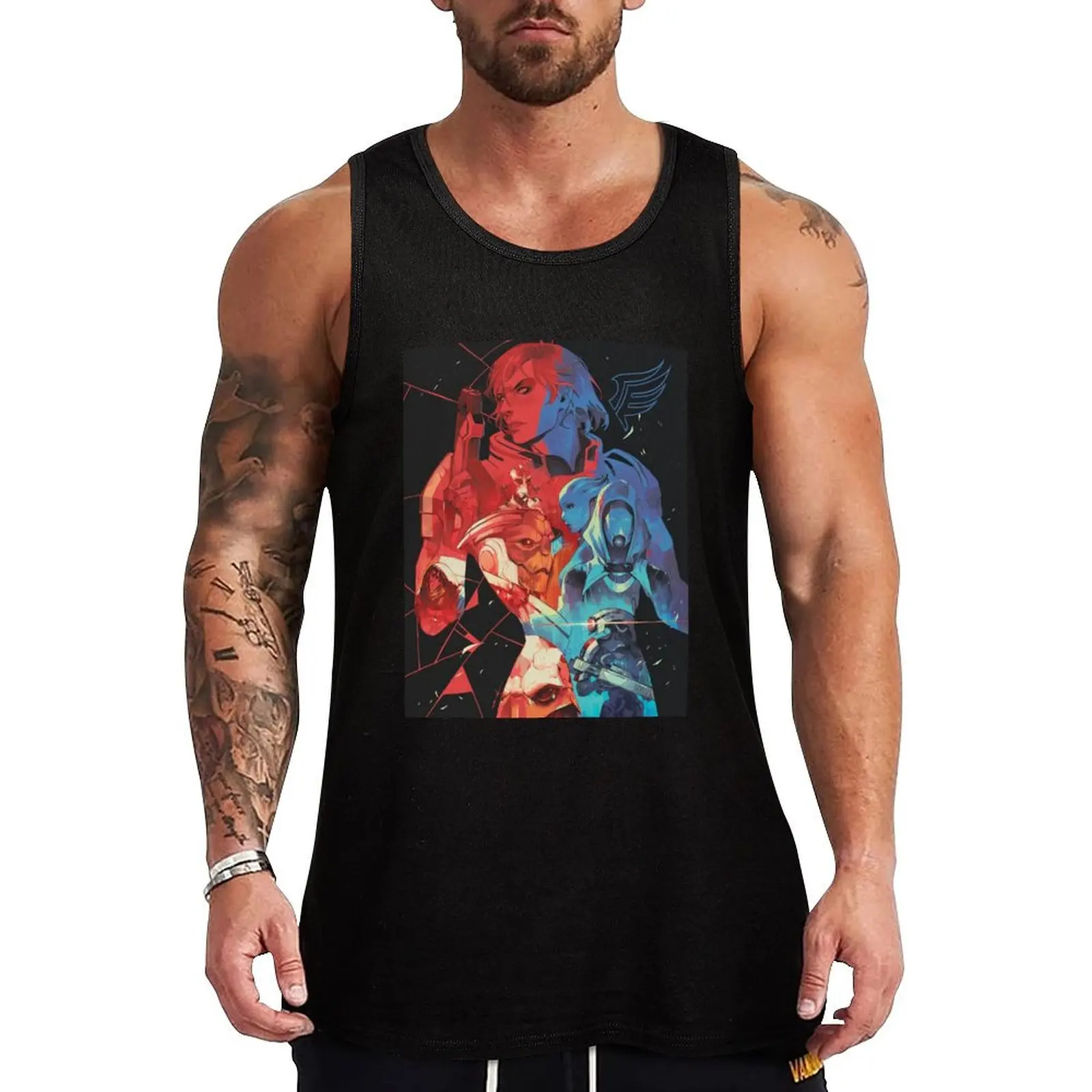 Mass Effect Tank Top Sweat Resistant Tank Top Moisture Wicking Gym Wear
Mass Effect Tank Top Sweat Resistant Tank Top Moisture Wicking Gym Wear