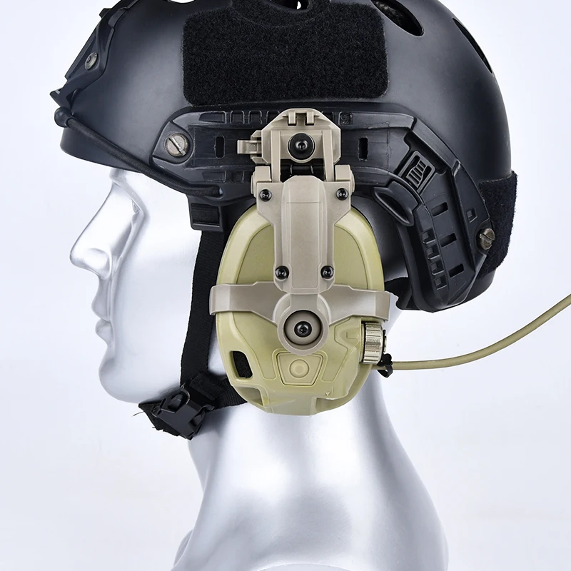WADSN Hanging Tactical Headphone Fit Wendy FLUX helmet and FAST AMP headset Outdoor Hunting Sport Earphones Accessories
WADSN Hanging Tactical Headphone Fit Wendy FLUX helmet and FAST AMP headset Outdoor Hunting Sport Earphones Accessories