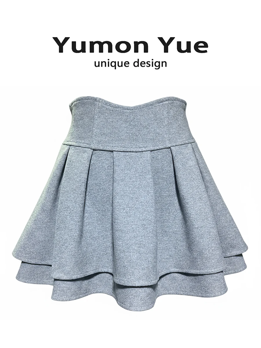 Japanese Style A-Line Skirt Women's Autumn Winter Macaron Color Slimming Puffy High Waist Short Skirt Sweet Style
Japanese Style A-Line Skirt Women's Autumn Winter Macaron Color Slimming Puffy High Waist Short Skirt Sweet Style