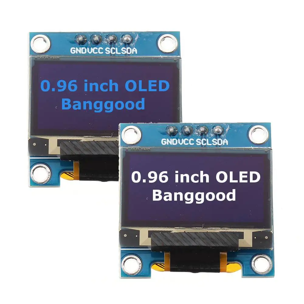 0,96 дюймовый OLED I2C IIC дисплей связи 128*64 модуль ЖКД синий/белый
0,96 дюймовый OLED I2C IIC дисплей связи 128*64 модуль ЖКД синий/белый