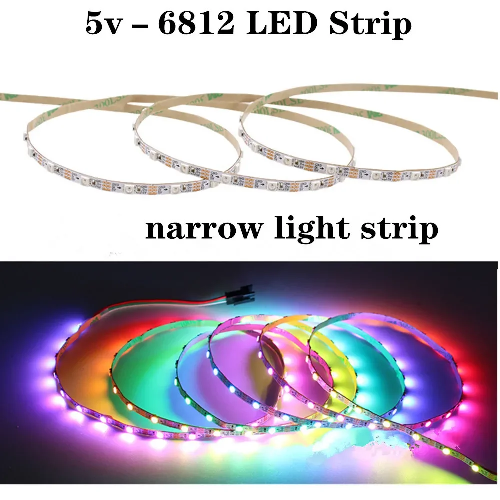 3mm Narrow Width PCB WS6812B Pixel LED Strip Individually Addressable RGB Pixel Strip IP20 5V 60leds/m
3mm Narrow Width PCB WS6812B Pixel LED Strip Individually Addressable RGB Pixel Strip IP20 5V 60leds/m