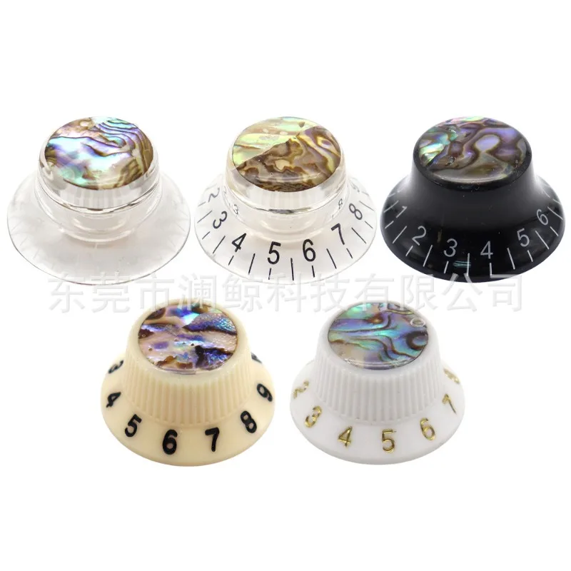 4pcs/set Electric Guitar Bass Volume Button Cap Inlaid Shell Volume Potentiometer Knob Cap
4pcs/set Electric Guitar Bass Volume Button Cap Inlaid Shell Volume Potentiometer Knob Cap