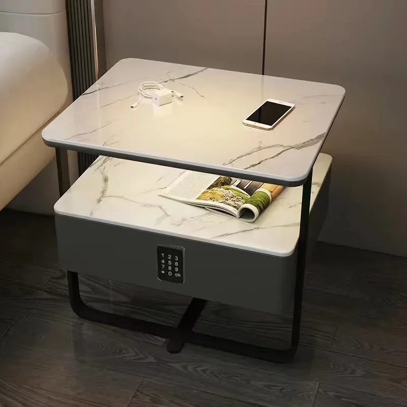 Smart Nightstand Iron Frame With Slate Stone Top Wireless Charger Solid Wood Base Minimalist Bedside Storage Cabinet
Smart Nightstand Iron Frame With Slate Stone Top Wireless Charger Solid Wood Base Minimalist Bedside Storage Cabinet