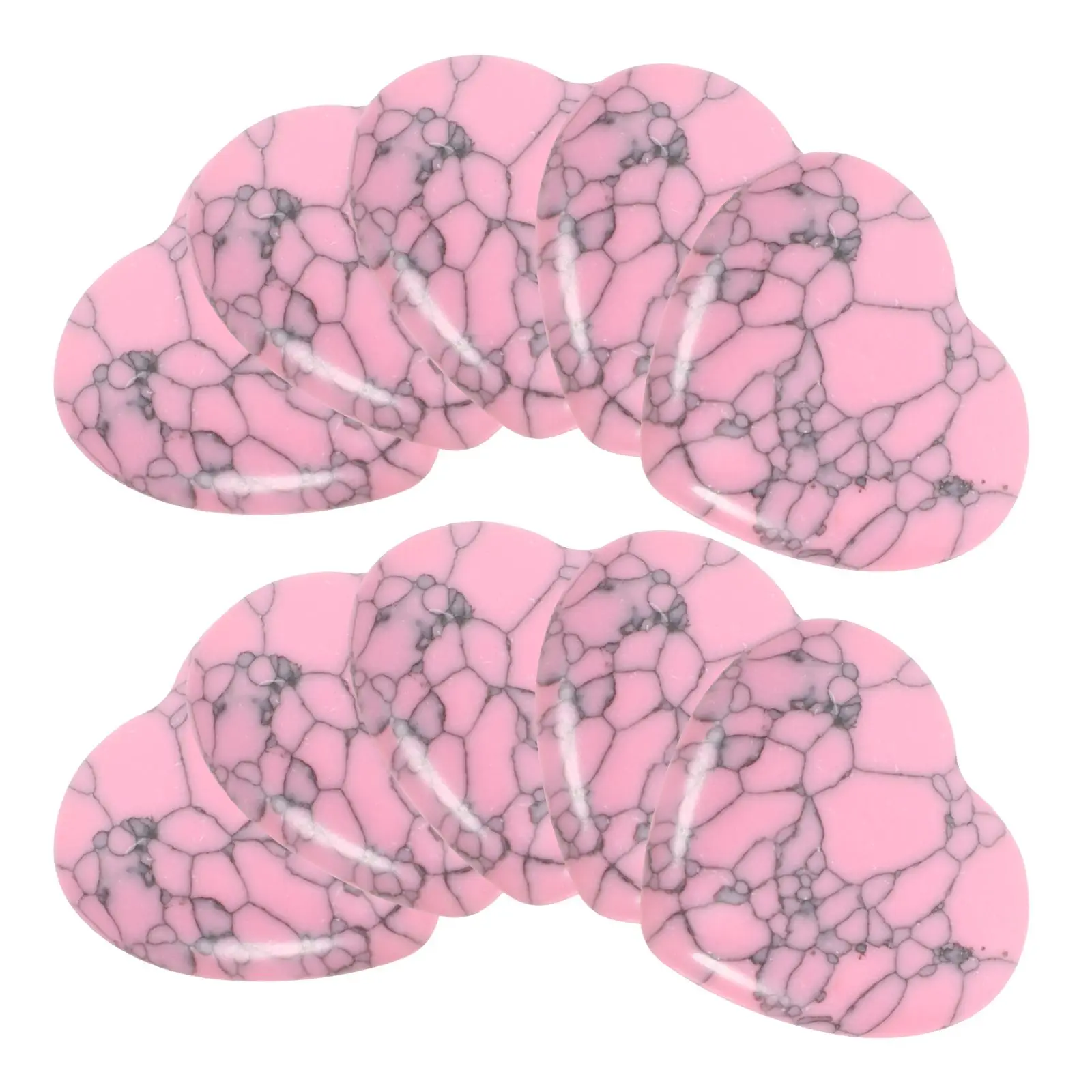 10 Pcs 20mm Natural Polished Turquoise Heart Shaped Stones Gemstone Blocks Decorative Home Office Jewelry DIY Accessories Craft
10 Pcs 20mm Natural Polished Turquoise Heart Shaped Stones Gemstone Blocks Decorative Home Office Jewelry DIY Accessories Craft