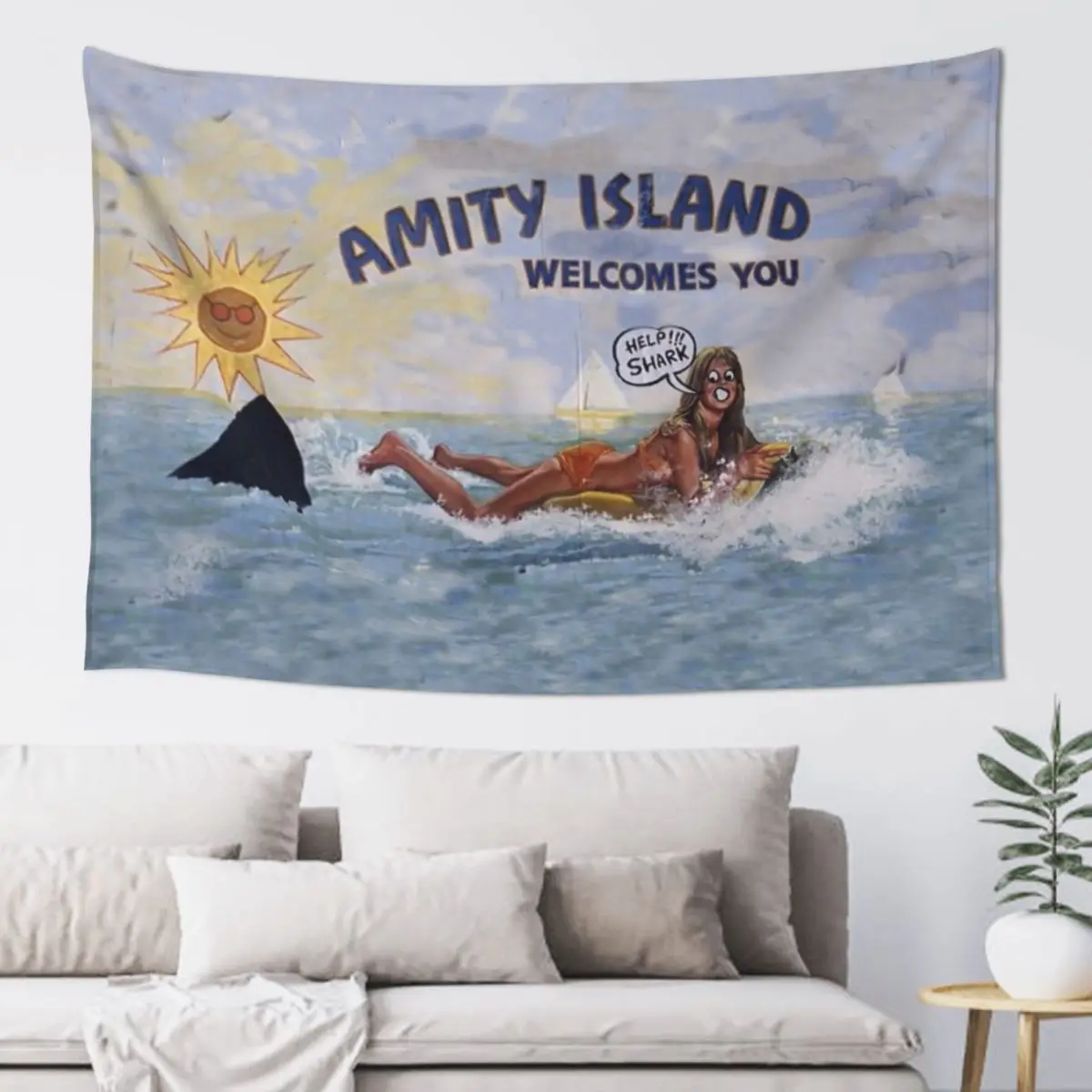 Welcome To Amity Island Tapestry Wall Decoration Items Aesthetic Room Decor Korean Room Decorator Decor For Room Tapestry
Welcome To Amity Island Tapestry Wall Decoration Items Aesthetic Room Decor Korean Room Decorator Decor For Room Tapestry