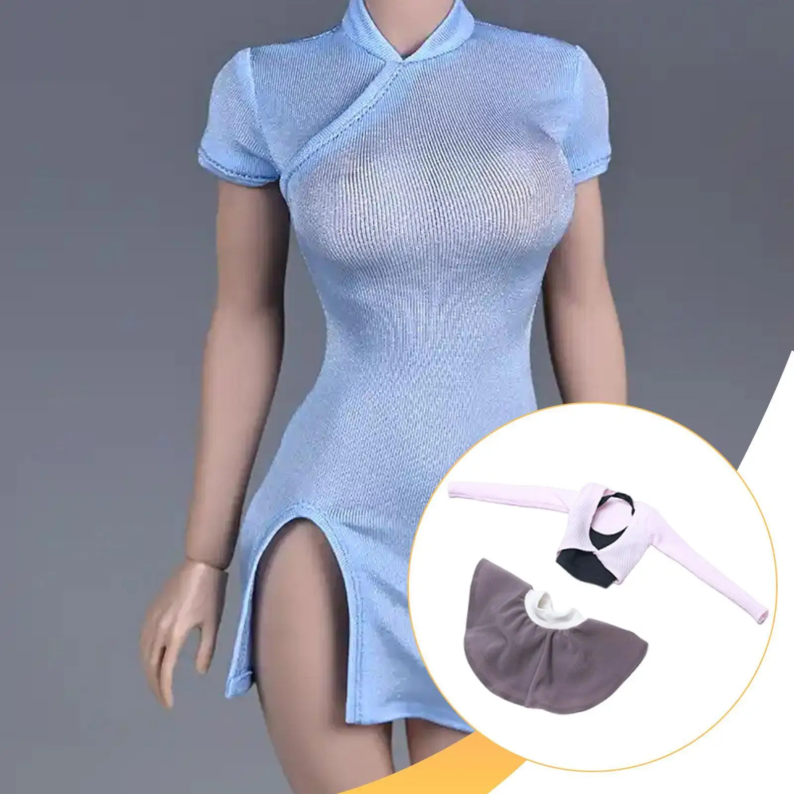 Miniature Clothing Outfit Set for 1/6 Female Action Figure Dress Up Sporty Top Skirt Photo Prop
Miniature Clothing Outfit Set for 1/6 Female Action Figure Dress Up Sporty Top Skirt Photo Prop