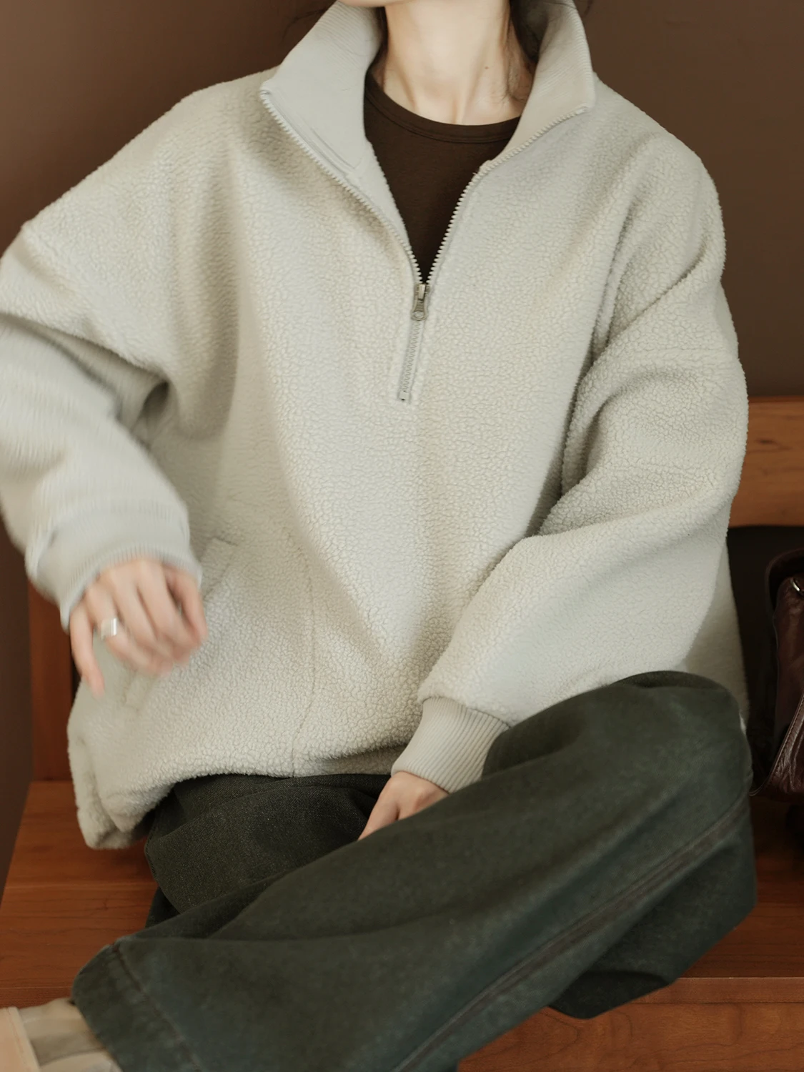 Куртка LRCP для двоих, свободного кроя, с длинными рукавами, воротником-стойкой, для женщин, для повседневной носки
Куртка LRCP для двоих, свободного кроя, с длинными рукавами, воротником-стойкой, для женщин, для повседневной носки