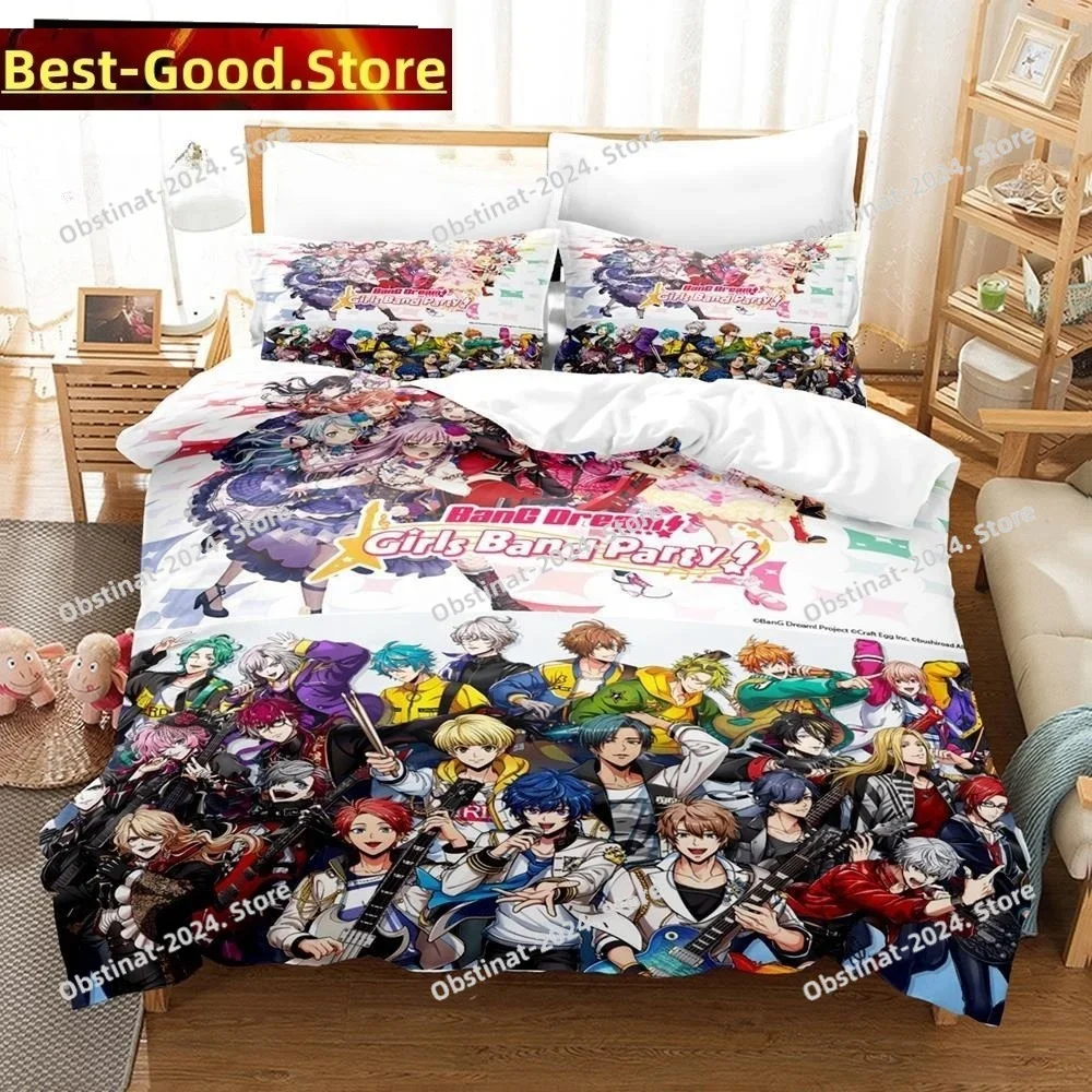 3D Anime BanG Dream! Girls Band Party! Bedding Set Printed Comforter Quilt Duvet Cover Pillow Case 3 Pieces Sets Kids Adult Size
3D Anime BanG Dream! Girls Band Party! Bedding Set Printed Comforter Quilt Duvet Cover Pillow Case 3 Pieces Sets Kids Adult Size