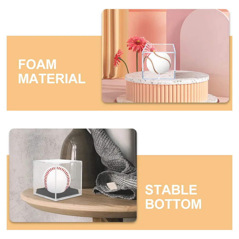 1Set Clear Acrylic Baseball Holder Durable and Reliable for Long Time Use At Home Baseball Display Case Small Display Case
1Set Clear Acrylic Baseball Holder Durable and Reliable for Long Time Use At Home Baseball Display Case Small Display Case