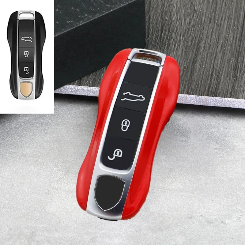 Red Remote Smart Key Shell Holder Cover For Porsche Cayenne Panamera Macan 911
Red Remote Smart Key Shell Holder Cover For Porsche Cayenne Panamera Macan 911