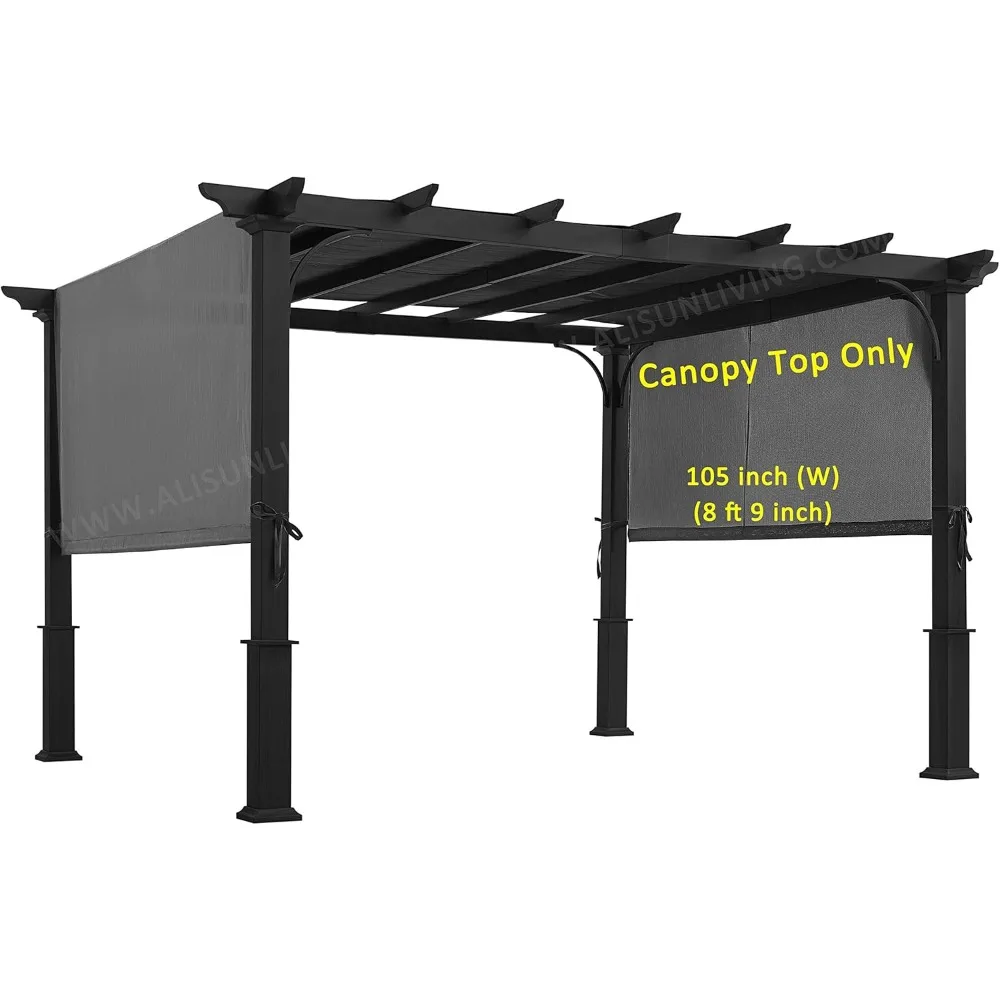 Сменный навес для ремня (с стяжками) для перголи 10-футовой # S-J-110 & TP15-048C (Уголь) (ТООЛЬКО ВЕРХНИЙ навес)
Сменный навес для ремня (с стяжками) для перголи 10-футовой # S-J-110 & TP15-048C (Уголь) (ТООЛЬКО ВЕРХНИЙ навес)