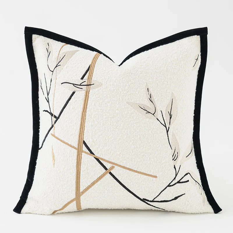 New Chinese Style Cushion Cover 45x45CM High Grade Embroidery Tree Branches Decorative Pillows Home Sofa Bed Headrest Pillowcase
New Chinese Style Cushion Cover 45x45CM High Grade Embroidery Tree Branches Decorative Pillows Home Sofa Bed Headrest Pillowcase