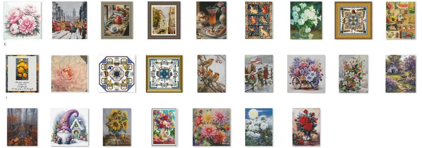 Colorful Chrysanthemum 77-77 Cross stitch kits Cross-stitch cross stitch threads Embroidery Spring Cottage Needlework
Colorful Chrysanthemum 77-77 Cross stitch kits Cross-stitch cross stitch threads Embroidery Spring Cottage Needlework