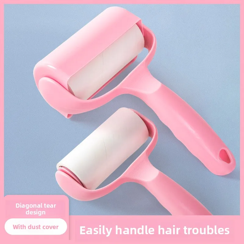 Premium Sticky Hair Roller - 2-in-1 Lint/Fur Remover for Clothes, Beds & Pets Self-Cleaning Tear-Off Paper & Felt Brush10 R 
Premium Sticky Hair Roller - 2-in-1 Lint/Fur Remover for Clothes, Beds & Pets Self-Cleaning Tear-Off Paper & Felt Brush10 R