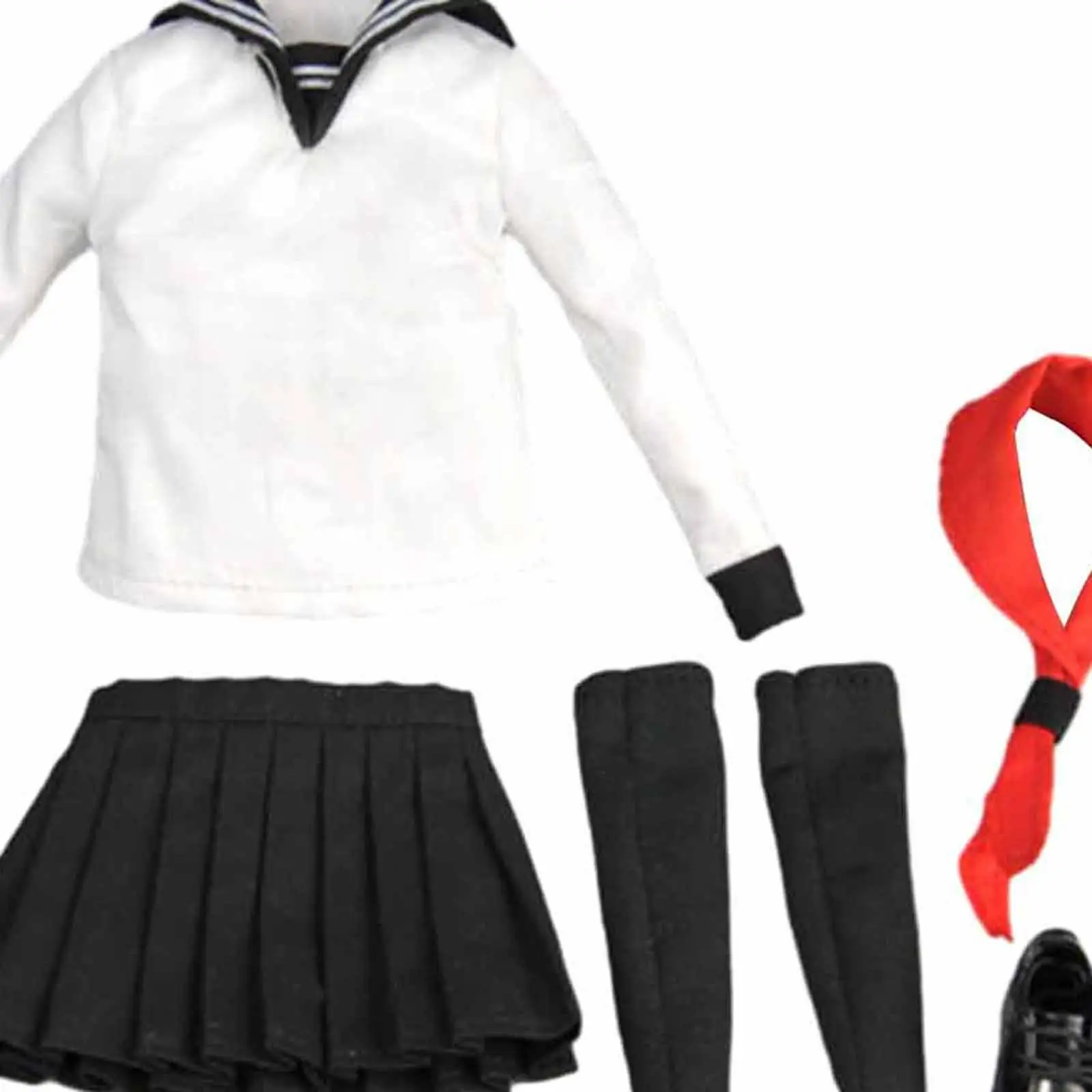 1/6 Scale Figure Doll School Uniform Set Fashion Cosplay for 12'' inch Female Soldier Action Figures Body Dressup Accessory
1/6 Scale Figure Doll School Uniform Set Fashion Cosplay for 12'' inch Female Soldier Action Figures Body Dressup Accessory
