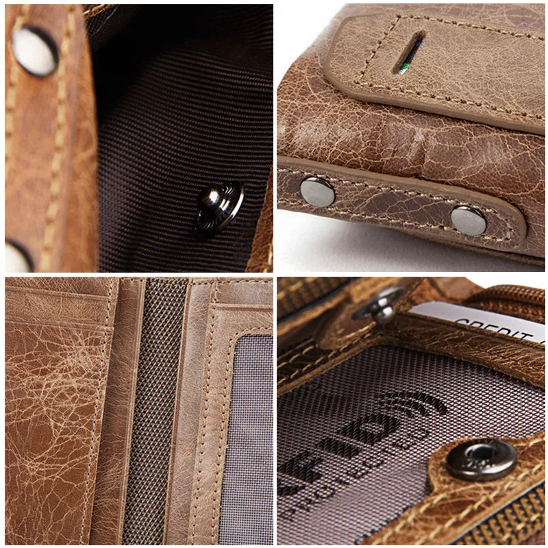Crazy Horse Men Wallets Short Credit Business Card Holders Double Zipper Cowhide Leather Wallet Purse Carteira
Crazy Horse Men Wallets Short Credit Business Card Holders Double Zipper Cowhide Leather Wallet Purse Carteira