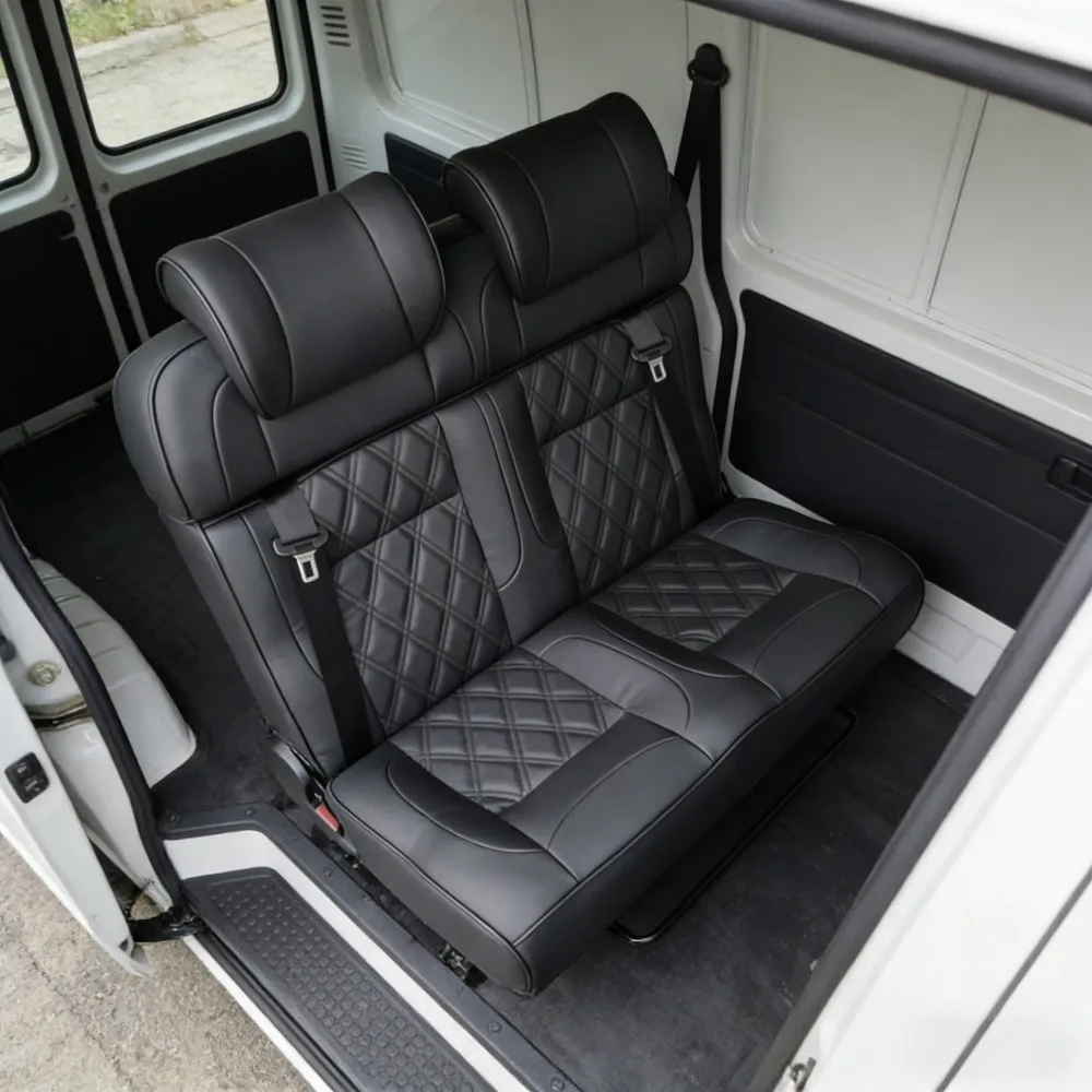 Campervans & Motorhomes Custom Single PU Leather Seat with Folding Van Seat Adjustable Comfort for RV Copilot Modification
Campervans & Motorhomes Custom Single PU Leather Seat with Folding Van Seat Adjustable Comfort for RV Copilot Modification