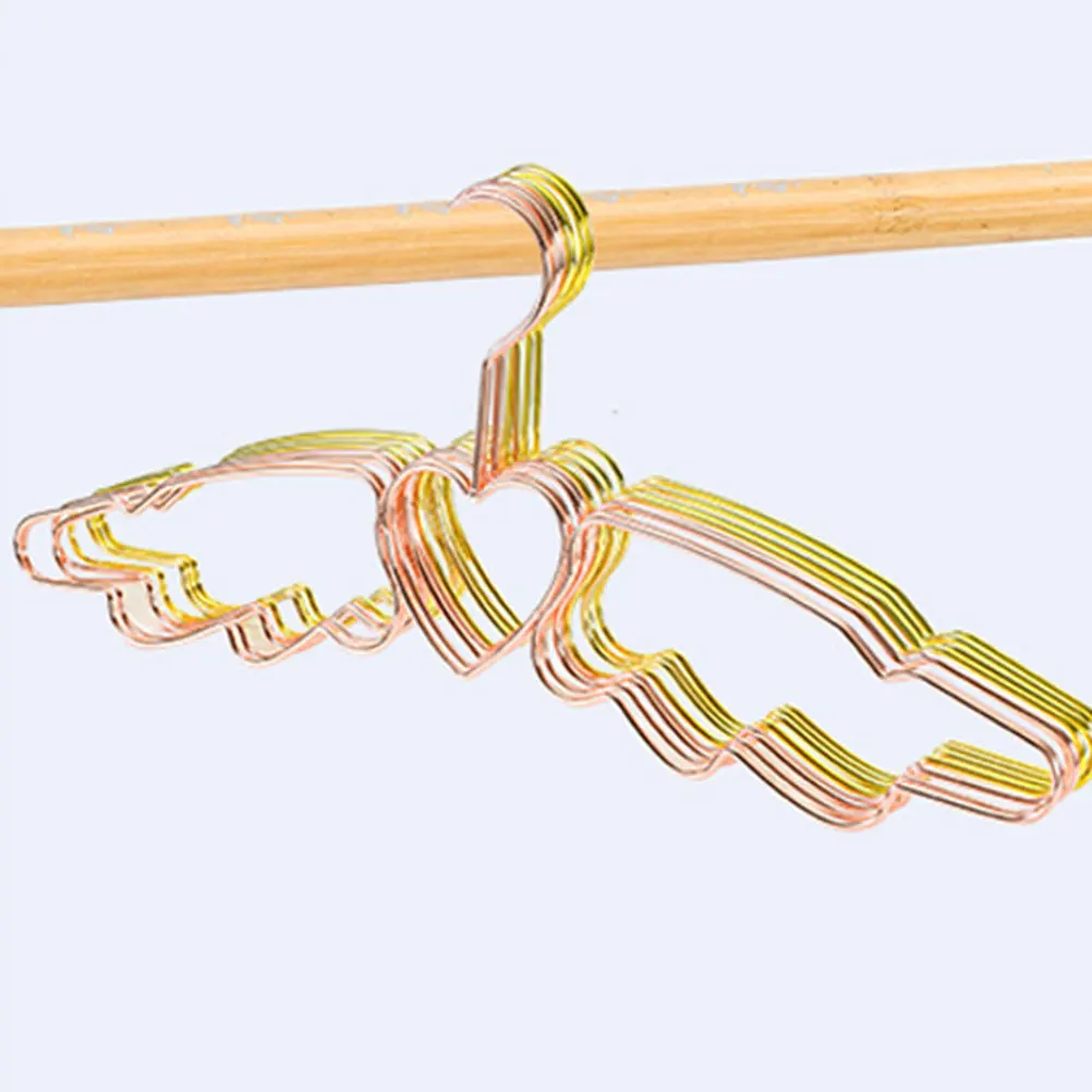 Angel Wing Clothes Hangers 4 Pcs Space Saving Metal Shirt Coat Rose Gold Iron Non Slip Closet Organizer Dry Rack
Angel Wing Clothes Hangers 4 Pcs Space Saving Metal Shirt Coat Rose Gold Iron Non Slip Closet Organizer Dry Rack