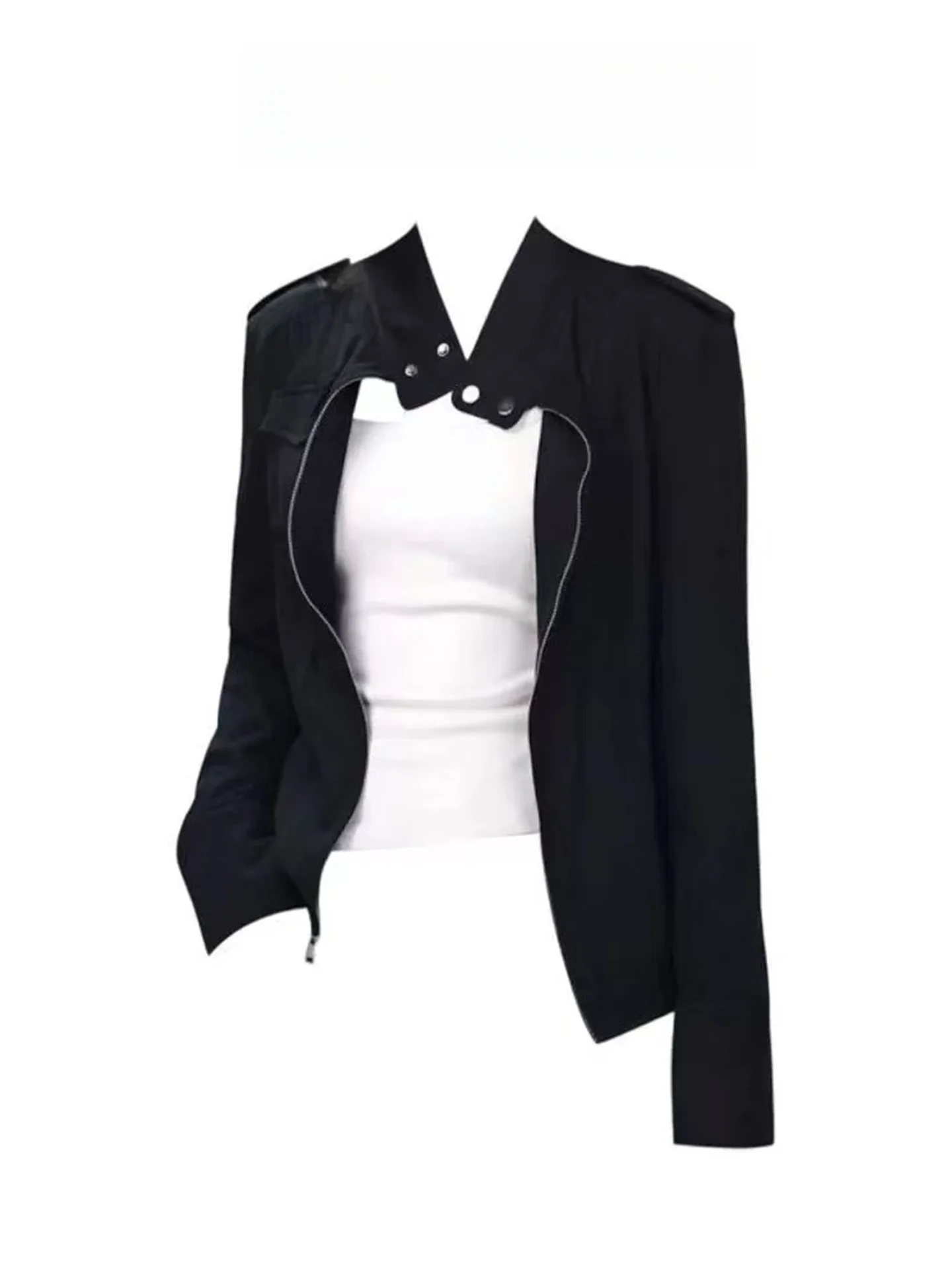 Ретро-куртка из замши для женщин, свободный крой, повседневная, на молнии, весна-осень, в стиле «Spicy Girl», верхняя одежда для женщин
Ретро-куртка из замши для женщин, свободный крой, повседневная, на молнии, весна-осень, в стиле «Spicy Girl», верхняя одежда для женщин