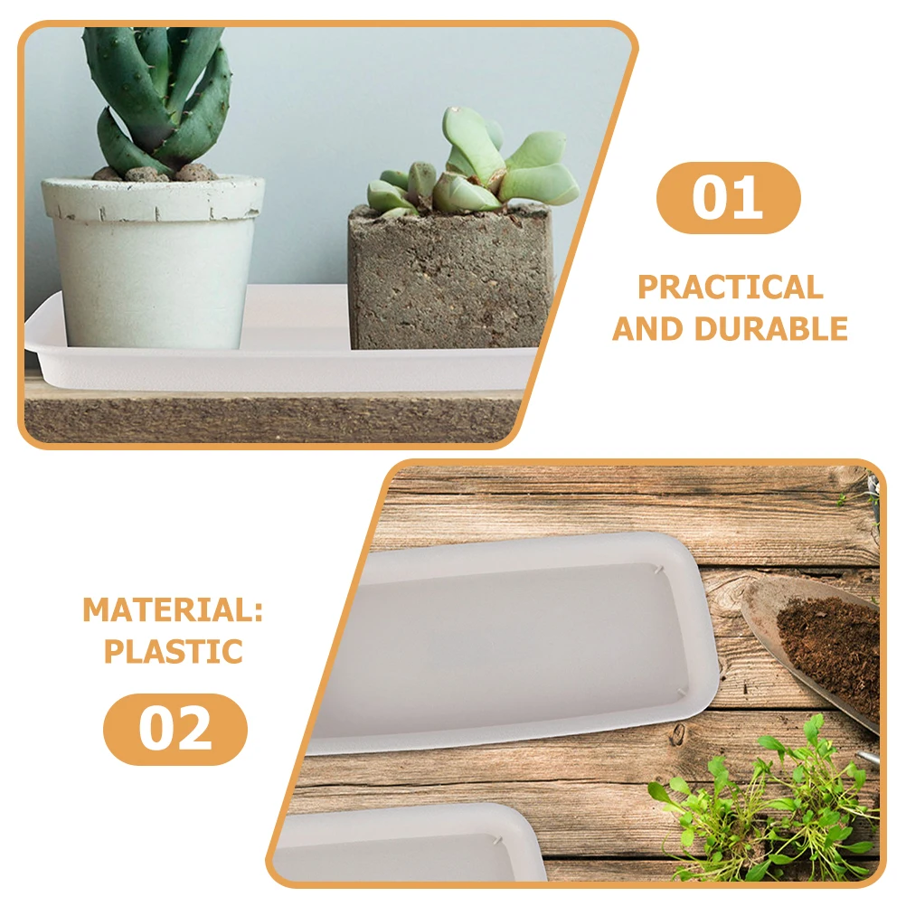 8pcs Plant Trays for Potted Plants Large Rectangular Round Saucer Flower Pot Drip Tray Catcher Base No Holes
8pcs Plant Trays for Potted Plants Large Rectangular Round Saucer Flower Pot Drip Tray Catcher Base No Holes