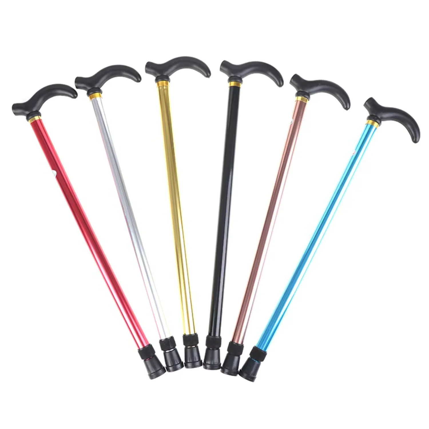 1PC Aluminum Alloy Adjustable Walking Stick 2 Section Stable Anti-Skid Crutch Old Man Hiking Cane Height 75-90cm
1PC Aluminum Alloy Adjustable Walking Stick 2 Section Stable Anti-Skid Crutch Old Man Hiking Cane Height 75-90cm