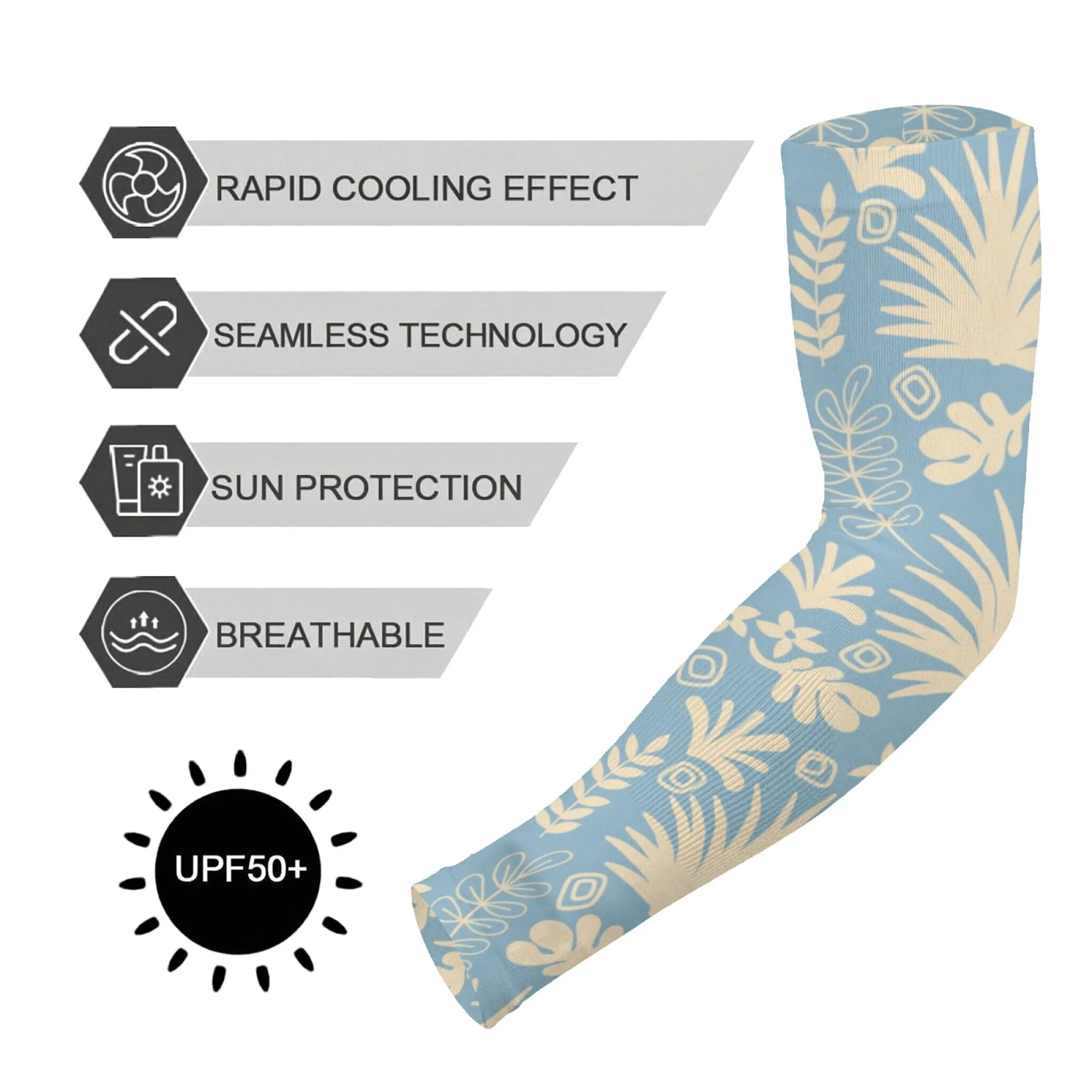 New Summer Plant Print Ice Arm Sleeves Unisex Breathable Comfortable Non-slip Outdoor Fishing Gardening Daily Sunscreen Sleeves
New Summer Plant Print Ice Arm Sleeves Unisex Breathable Comfortable Non-slip Outdoor Fishing Gardening Daily Sunscreen Sleeves
