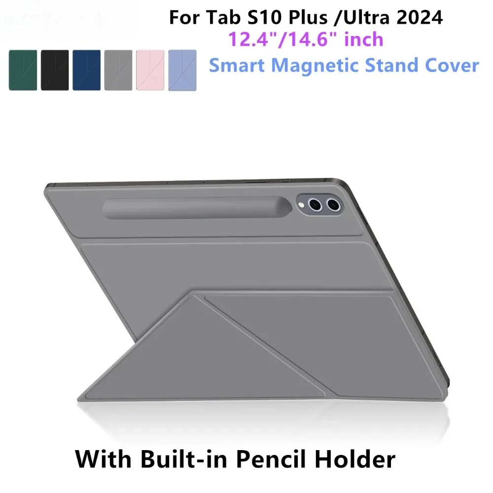 Магнитный чехол для Samsung Galaxy Tab S10 Ultra 14,6 SM-X920 X926B Tab S10 FE Plus 13,1 "S10+ 12,4" X820 Tablet Smart Book Cover
Магнитный чехол для Samsung Galaxy Tab S10 Ultra 14,6 SM-X920 X926B Tab S10 FE Plus 13,1 "S10+ 12,4" X820 Tablet Smart Book Cover