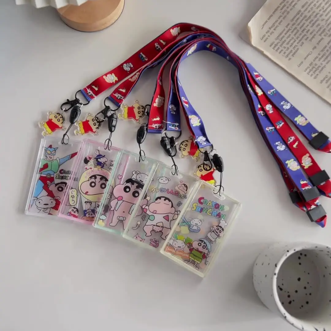 New Shin-chan Transparent Card Holder with Long Lanyard: A Convenient Student ID Case and Great Gift for Girls
New Shin-chan Transparent Card Holder with Long Lanyard: A Convenient Student ID Case and Great Gift for Girls