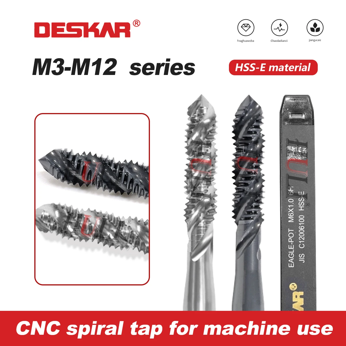 Наконечник для токарного станка с ЧПУ, винт M3/M4/M5/M6/M8/M10/M12, наконечник, сверло с прямой канавкой, процесс вакуумного закалка, сейсмический антивибрационный
Наконечник для токарного станка с ЧПУ, винт M3/M4/M5/M6/M8/M10/M12, наконечник, сверло с прямой канавкой, процесс вакуумного закалка, сейсмический антивибрационный