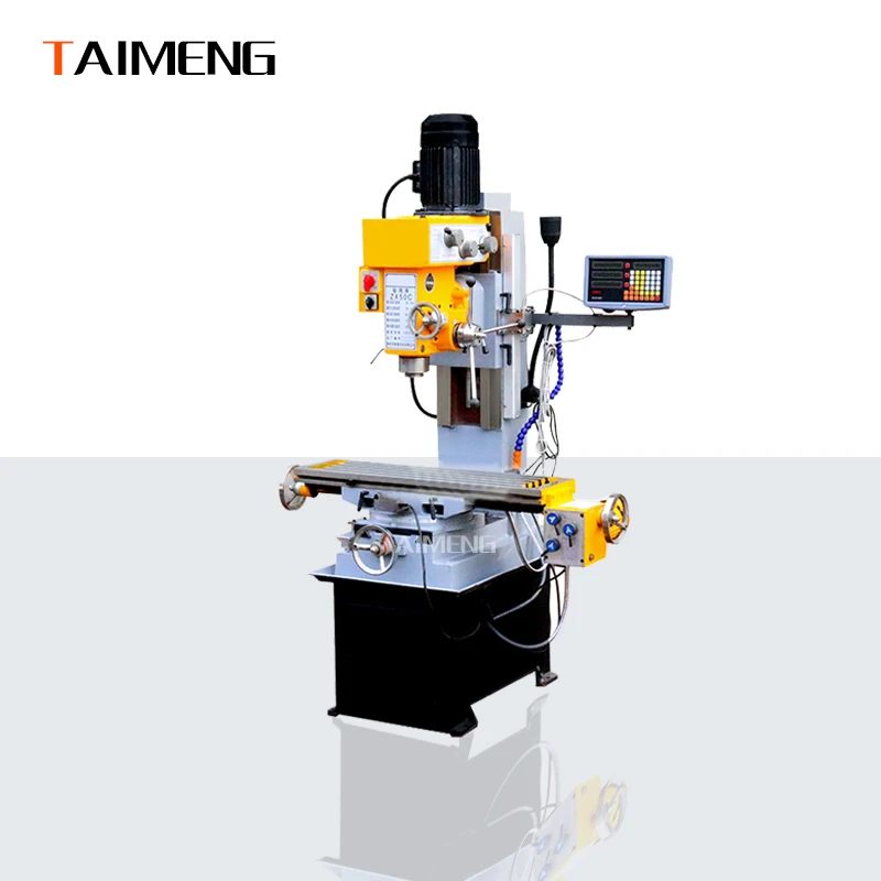 Small ZX50c drilling and milling machine mini gear drive drilling simple milling machine
Small ZX50c drilling and milling machine mini gear drive drilling simple milling machine
