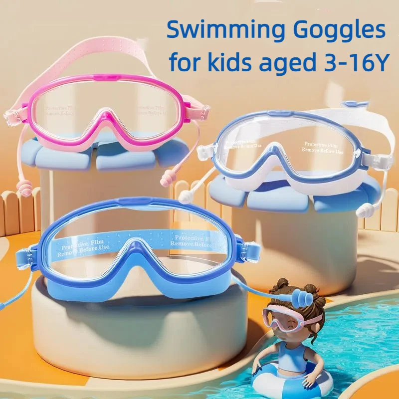 Детские очки для плавания высокой четкости для мальчиков и девочек, противозапотевающие очки для плавания, очки в большой оправе, удобные Sili
Детские очки для плавания высокой четкости для мальчиков и девочек, противозапотевающие очки для плавания, очки в большой оправе, удобные Sili