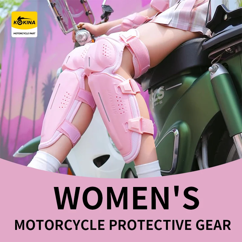 Women's motorcycle protective gear Knee pads Elbow pads Quick removal protective equipment Knee pads Anti-drop anti-shock roller
Women's motorcycle protective gear Knee pads Elbow pads Quick removal protective equipment Knee pads Anti-drop anti-shock roller