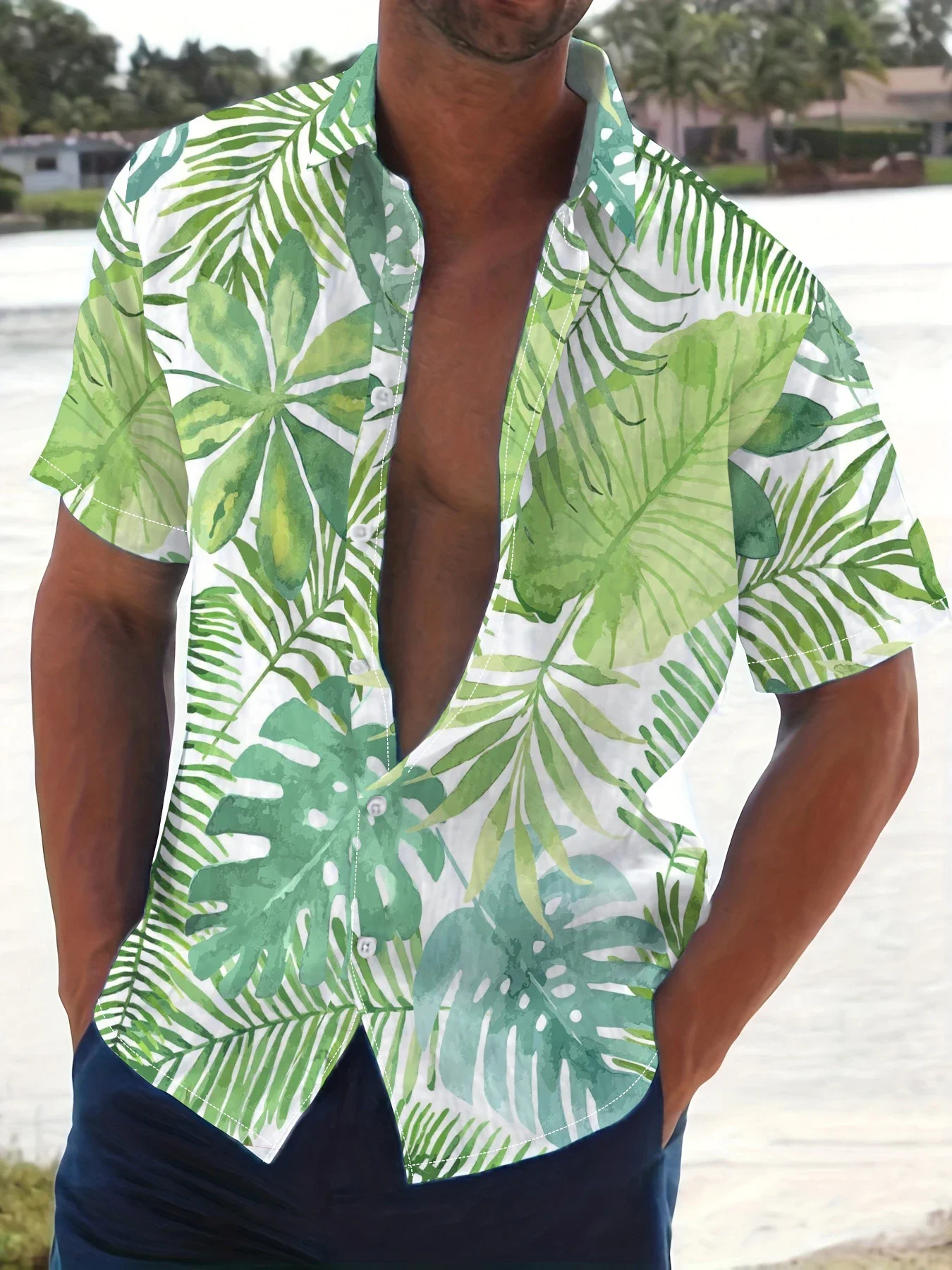 New Hawaiian Shirts Tropical Leaf Shirt Tee Men's Shirts Short Sleeve Button Casual Funny Oversized Tops Mens Clothing Summer
New Hawaiian Shirts Tropical Leaf Shirt Tee Men's Shirts Short Sleeve Button Casual Funny Oversized Tops Mens Clothing Summer