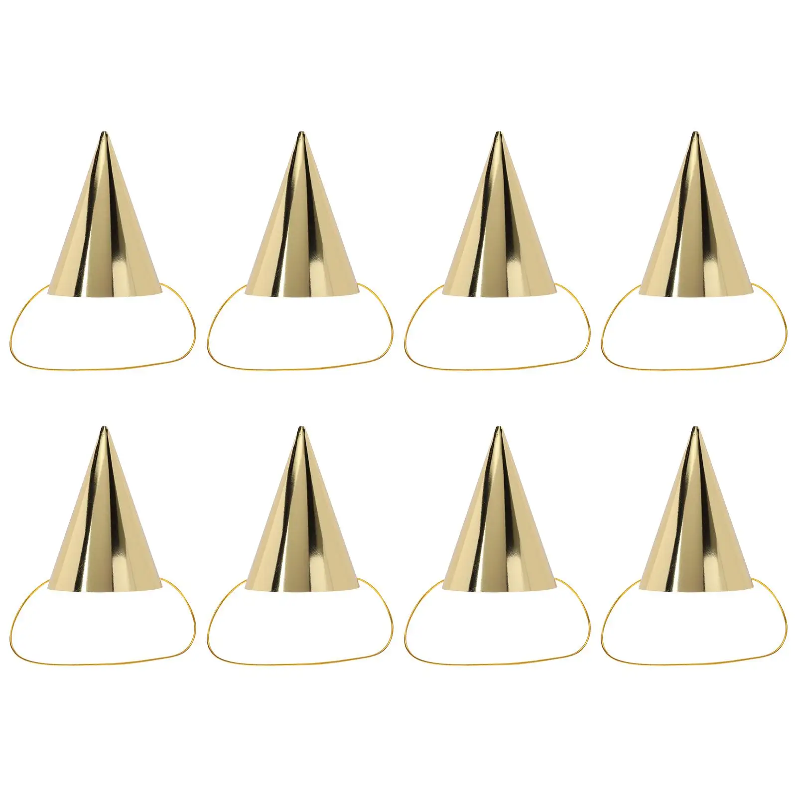 8 Pcs Gold Party Hat Birthday Crowns for Kids Classroom Hats Metallic Cone Gifts Favor Baby
8 Pcs Gold Party Hat Birthday Crowns for Kids Classroom Hats Metallic Cone Gifts Favor Baby