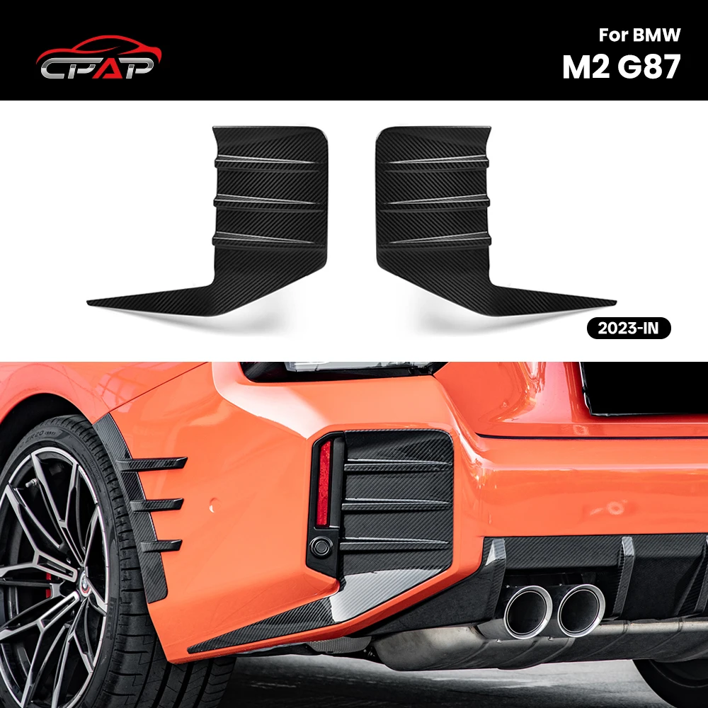 Real Dry Carbon Fiber Rear Bumper Splitter Air Vent Trim for BMW M2 G87 Coupe MP Style 2023-IN
Real Dry Carbon Fiber Rear Bumper Splitter Air Vent Trim for BMW M2 G87 Coupe MP Style 2023-IN