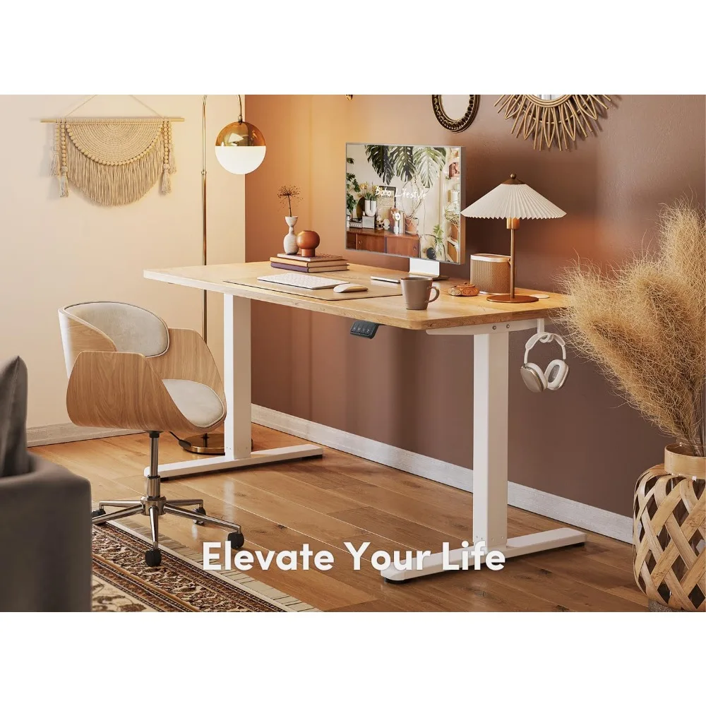 Electric Standing Desk, 55 X 24 Inches Height Adjustable Stand Up Desks, Sit Stand Home Office Desks, Computer Desk
Electric Standing Desk, 55 X 24 Inches Height Adjustable Stand Up Desks, Sit Stand Home Office Desks, Computer Desk