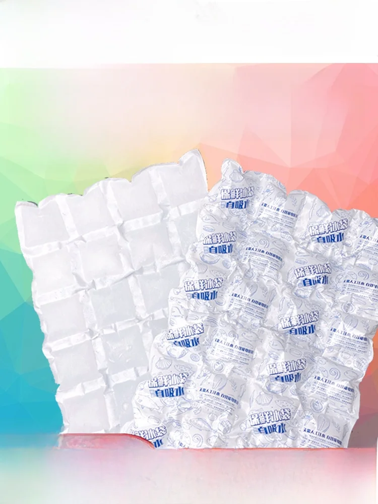 Self-Water Absorbing Ice Bag 2 Carents 24 Carents Non-Woven Fabric Airline ade Fruit Preservation No-Water Needed
Self-Water Absorbing Ice Bag 2 Carents 24 Carents Non-Woven Fabric Airline ade Fruit Preservation No-Water Needed
