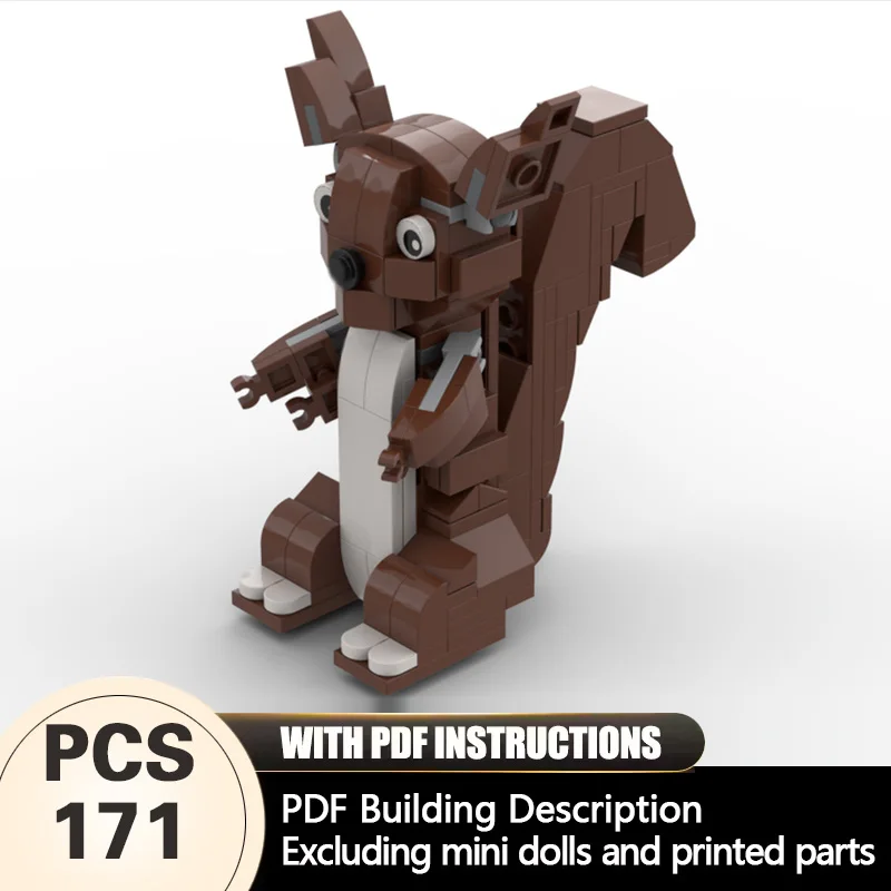 Creators Animal Series Model MOC Building Bricks Squirrel Modular Technology Gifts Holiday Assemble Children Toys Suit
Creators Animal Series Model MOC Building Bricks Squirrel Modular Technology Gifts Holiday Assemble Children Toys Suit