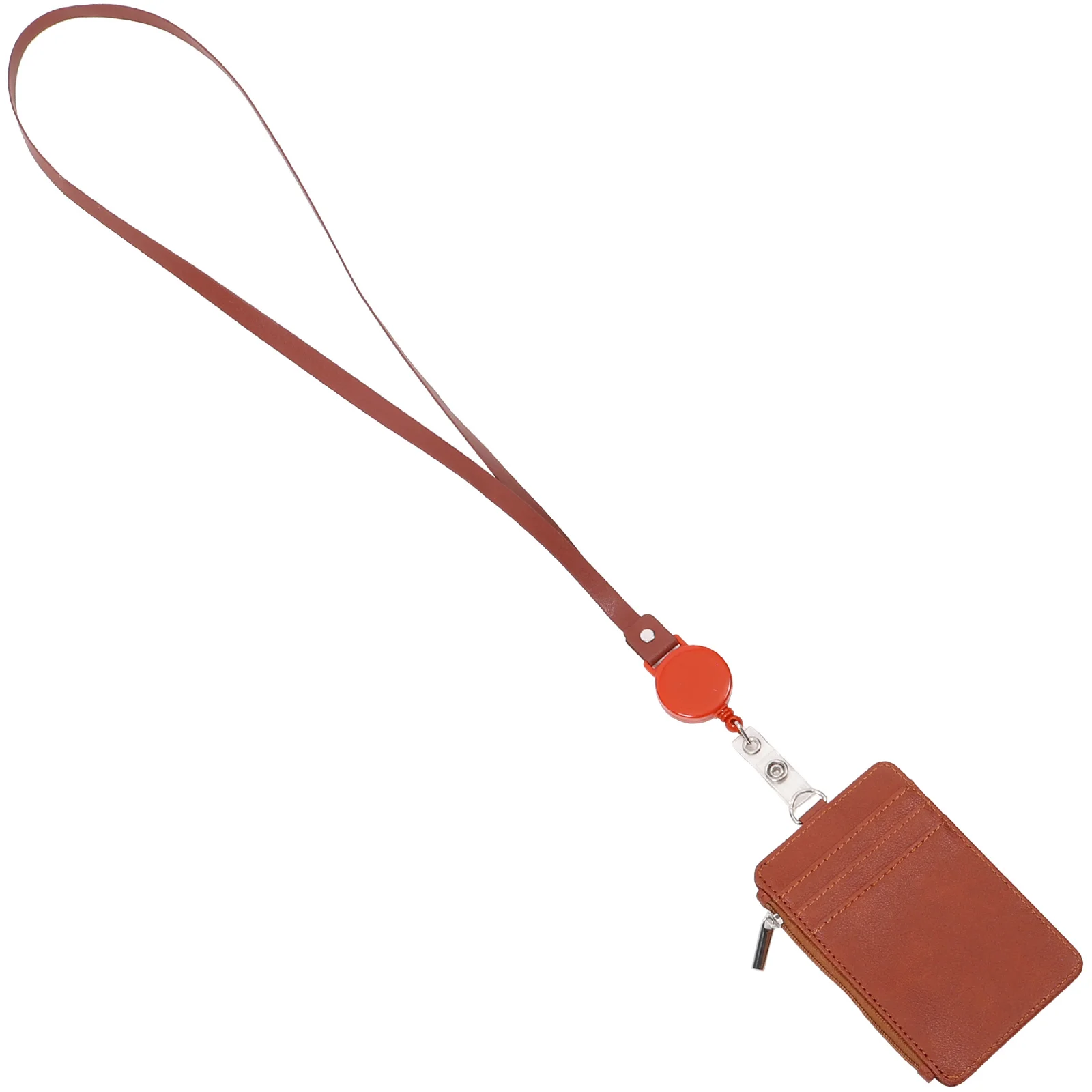 PU Id Card Holder Badge Case Brown Clear Cover Visibility Protection Lanyard Clip Badge Holder Pass Pouch
PU Id Card Holder Badge Case Brown Clear Cover Visibility Protection Lanyard Clip Badge Holder Pass Pouch