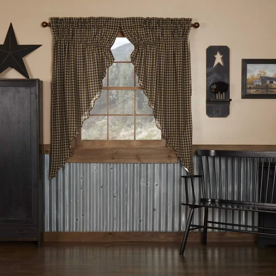 Черная клетчатая ткань, хлопок, 63x36x18, короткая панель Scalloped Prairie, комплект из 2 штук, черный
Черная клетчатая ткань, хлопок, 63x36x18, короткая панель Scalloped Prairie, комплект из 2 штук, черный