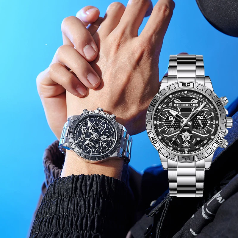 Men Quartz Watches Hollowed Out Style High Quality Luxury Waterproof Wrist Watch With Calendar Stainless Steel Strap Men Watches
Men Quartz Watches Hollowed Out Style High Quality Luxury Waterproof Wrist Watch With Calendar Stainless Steel Strap Men Watches