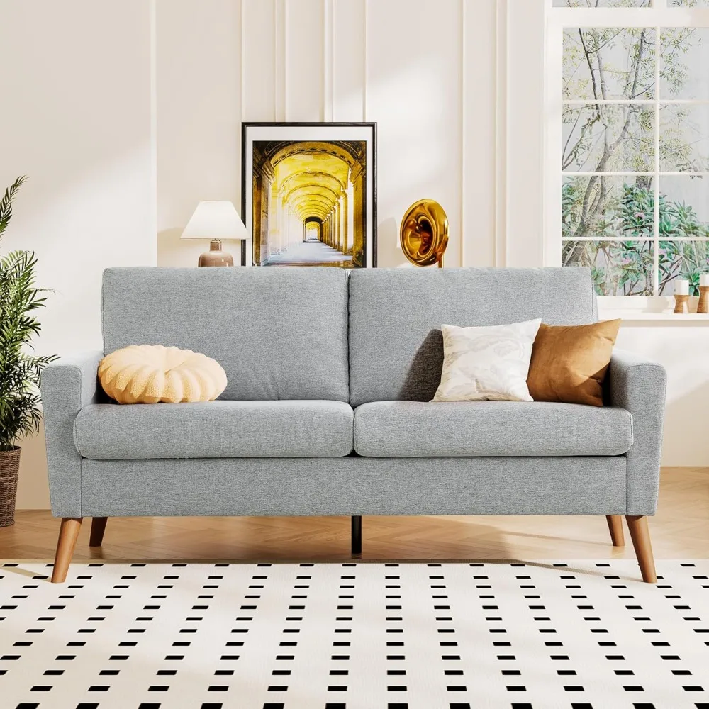 Convertible Sectional Sofa 68" Mid Century Modern Deep Seating Couches Two Seater Couches Sleeper Sofas
Convertible Sectional Sofa 68" Mid Century Modern Deep Seating Couches Two Seater Couches Sleeper Sofas