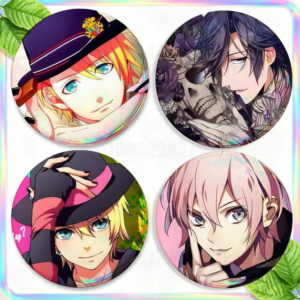 Uta no P-Prince-sama Game Brooches for Backpack Accessories 25,32,44,58,75mm Round Enamel Pins 2-piece set Cartoon Anime Badge
Uta no P-Prince-sama Game Brooches for Backpack Accessories 25,32,44,58,75mm Round Enamel Pins 2-piece set Cartoon Anime Badge