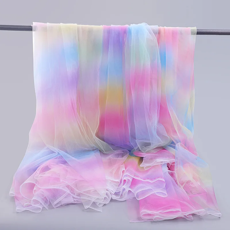 1 Size Soft Skin-friendly Rainbow Gradient Tulle Fabric, Special Mesh Fabric Diy Background Fabric Fashion Fabric Hair Accessori
1 Size Soft Skin-friendly Rainbow Gradient Tulle Fabric, Special Mesh Fabric Diy Background Fabric Fashion Fabric Hair Accessori