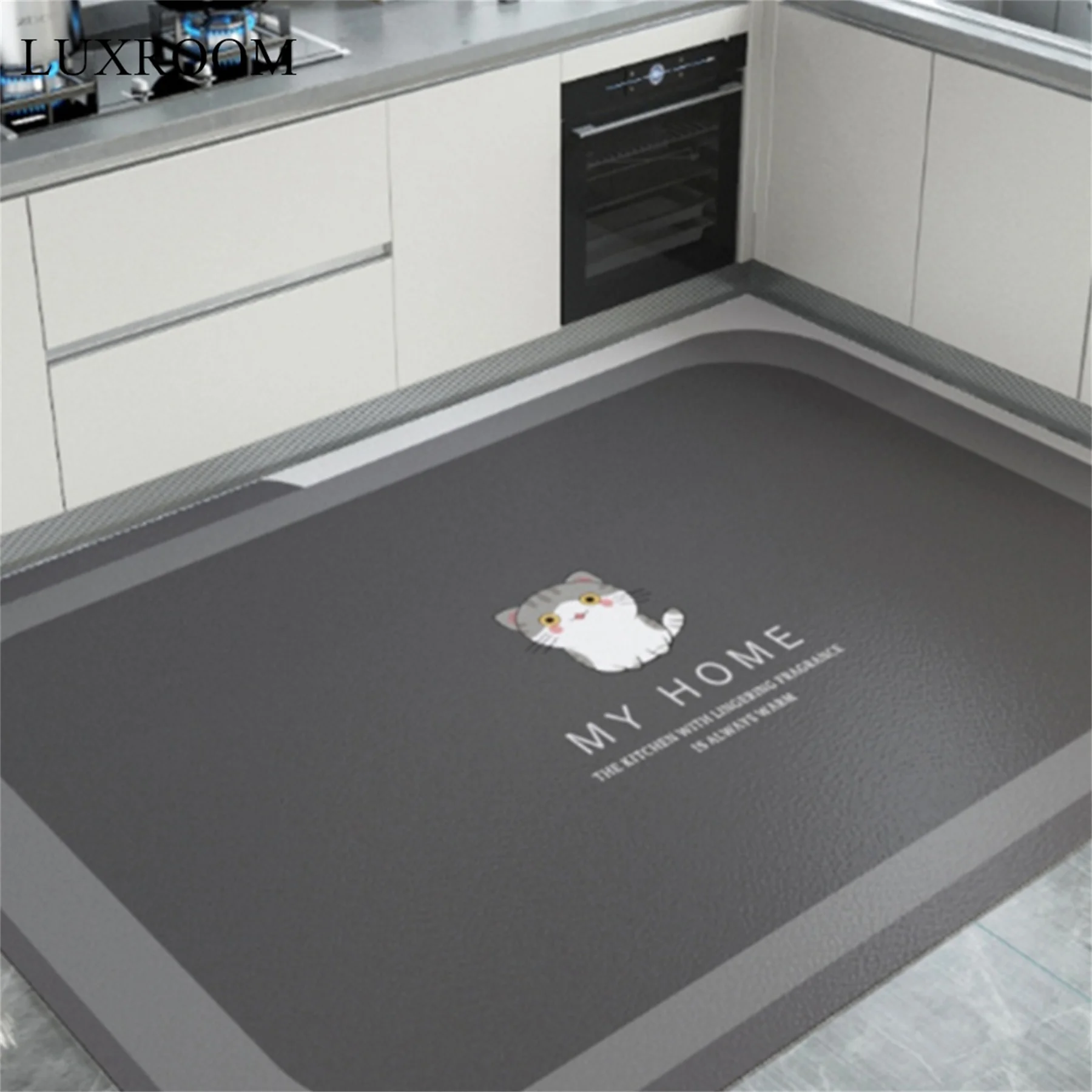 PVC Kitchen Floor Mats Special Waterproof and Dirty-resistant Household Floor Mats Can Be Wiped and Wash-free Household Carpets
PVC Kitchen Floor Mats Special Waterproof and Dirty-resistant Household Floor Mats Can Be Wiped and Wash-free Household Carpets