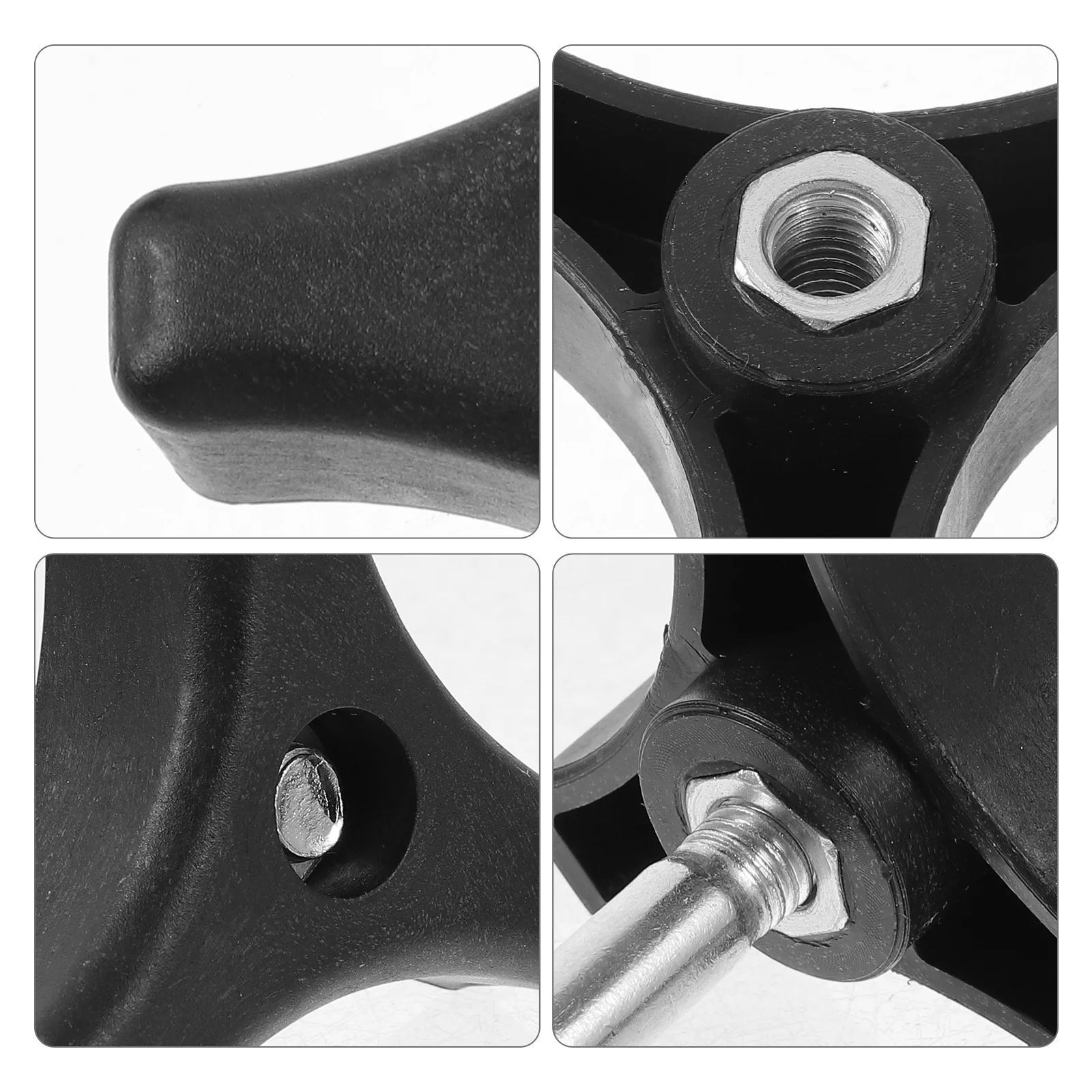 4 Sets Universal Lawnmower Handle Triangle Knob Handle Replacement Screw Kit Durable Abs Iron Garden Tools Supplies Efficient
4 Sets Universal Lawnmower Handle Triangle Knob Handle Replacement Screw Kit Durable Abs Iron Garden Tools Supplies Efficient