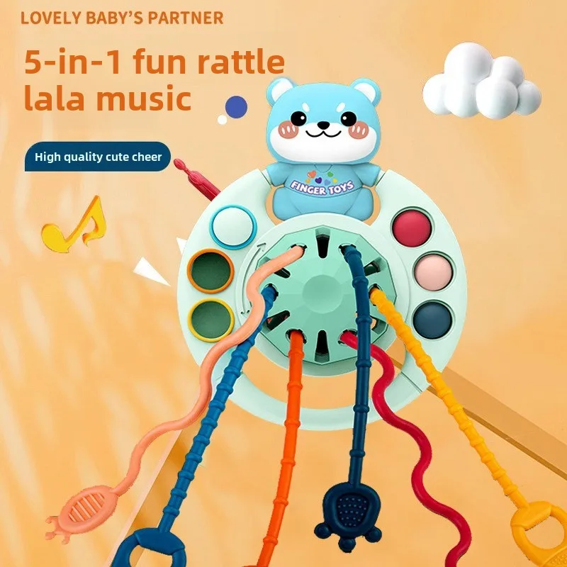 Montessori Pull String Sensory Toys Baby 6 12 Months Silicone Activity Toys Development Educational Toys For Baby 1 to 3 Years
Montessori Pull String Sensory Toys Baby 6 12 Months Silicone Activity Toys Development Educational Toys For Baby 1 to 3 Years
