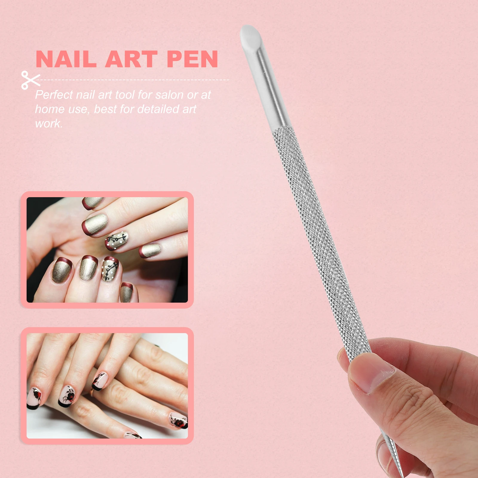 2pcs Stainless Cuticle Pusher Nail Scraper Tools for Manicure Metal Cuticle Pusher Pedicure Nail Easy Clean
2pcs Stainless Cuticle Pusher Nail Scraper Tools for Manicure Metal Cuticle Pusher Pedicure Nail Easy Clean